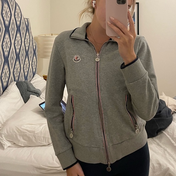 Authentic Moncler zip up jacket